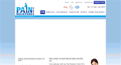 Desktop Screenshot of buypainrelieversonlineuk.com